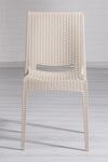 Sandalie 6 Adet Rattan Cappucino Sandalye / Balkon-bahçe-teras