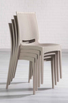 Sandalie 6 Adet Rattan Cappucino Sandalye / Balkon-bahçe-teras