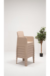 Sandalie Apex 90x150 Minderli Bahçe&Balkon&Teras Mobilyası – Cappucino