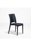 Sandalie Rattan 80x80 Bahçe&balkon&teras Masa Seti - Antrasit