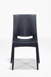 Sandalie Rattan 90x150 Bahçe&balkon&teras Masa Seti - Antrasit
