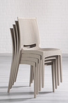 Sandalie Rattan Cappucino 4 Sandalye Masa Takımı - Bahçe&balkon&teras