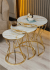 Sehpa 3Lü Beyza Gold Zgz