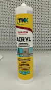 Tkk Silikonize Mastik Beyaz 500Gr