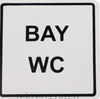 Uyarı Levhası Bay Wc 12*12Cm-Yul 250