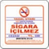 Uyarı Levhası Sigara İçilmez 12*12Cm -Yul 236