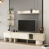 Valento TV Ünitesi Tam Set (TV Ünitesi + Üst Modül + Cam Raf Modül + Yan Modül)