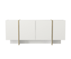 Veyron Konsol Beyaz - Altin 180X75,5X46,6 Cm