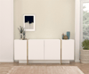 Veyron Konsol Beyaz - Altin 180X75,5X46,6 Cm