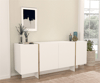 Veyron Konsol Beyaz - Altin 180X75,5X46,6 Cm