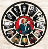 Yuvarlak Duvar Saati Atatürk 732
