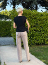 Tint Yıkamalı Denim Pantolon  -  Kahve