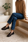 Clara Kahve Kadın Loafer 