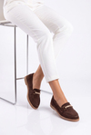 Liora Kahve Kadın Loafer 