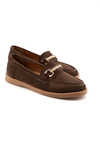Liora Kahve Kadın Loafer 