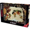 Anatolian Baharatlı Dünya Haritası-Puzzle & Yapbozlar