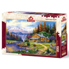 Art Puzzle Dağlarda Günbatımı 1000 Parça-1000 Parça Puzzle