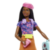 Barbie Brooklyn Seyahatte Bebeği Ve Aksesuarları HGX55-Kız Oyun Setleri
