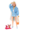 Barbie Ekstra Bebek ve Aksesuarları HHN08-Oyuncak Bebekler