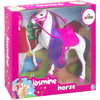 Galtoys Oyuncak Jasmine Horse Bebekli Beyaz GLT-E301-B-Kız Oyun Setleri