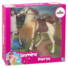Galtoys Oyuncak Jasmine Horse Bebekli Kahve GLT-E301-C-Kız Oyun Setleri