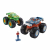 Hot Wheels Canavar Kamyonlar Yıkıcı Yarış Pisti HGV12-Erkek Oyun Setleri