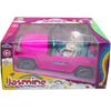 Jasmine Bebekli Jeep 34 Cm Pembe/Turkuaz GLT-E101-A-Kumandasız Arabalar