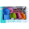 Kitchen Toys Renkli Metal Tencere Seti 966-B6-Kız Oyun Setleri