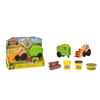 Play-Doh Çalışkan Traktör ve Römork-Oyun Hamuru