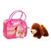 Sunman Oyuncak Cutekins Taşıma Çantalı Peluş Köpek-Peluş Oyuncaklar