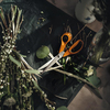 FDM Fiskars 9853 Kumaş Deri Ve Karton Makası Sarı Saplı No:8  D-215