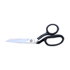 FDM Linate 242-9 Siyah Saplı Yatık Regula Makası D-147 No:9 (22,5 cm)