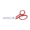 FDM Merze 3257-7 Tırtırlı Kırmızı Saplı Yatık Regula Makası No:7 D-109