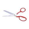 FDM Merze 3257-8 Tırtırlı Kırmızı Saplı Yatık Regula Makası D110 No:8 (20 cm)