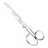 FDM Merze 4257-7 Krom Kaplama Ev Ve Saya Makası Çift Parmak D-164 No:7 (17,5 cm)