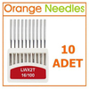 FDM Orange Lwx2T Etek Baskı Makine İğnesi 16/100 Numara