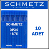 FDM Schmetz Dpx5 Ses Serv7 Düz Makina İiğne 11/75 Numara