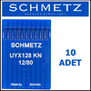 FDM Schmetz Uyx128 Kn Uzun Reçme Makinesi İğnesi 12/80 Numara