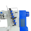 FDM Stron H7-01CB/UT/WP/B Otomatik Etek Reçme Makinesi, Direct Drive, İplik Kesmeli, Ayak Kaldırmalı, Kafadan Motorlu, Tabla ve Tekerlekli Ayak