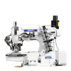 FDM Stron Sf662-01/CB/UT Otomatik Burunlu Merdaneli Etek Reçme Makinesi, Direct Drive, Ayak Kaldırmalı, İplik Kesmeli, Kafadan Motorlu, Tabla ve Tekerlekli Ayak