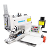 FDM Yuki JM-373D Düğme Zincir Dikiş Makinesi, Direct Drive, Çift İğne, İplik Kesmeli, İptalli, Kafadan Motorlu