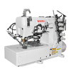 FDM Yuki W5601-CBX356/UTA-22 Etek Reçme Makinesi, İplik Kesicili, Kafadan Motorlu, Ayak Kaldırmalı, Havalı, Direct Drive, Tabla ve Tekerlekli Ayak