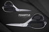 FDMSTAR 8 İnç (20 cm) Titanyum Uçlu Terzi Makası 7000 seri