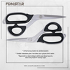 FDMSTAR 8 İnç (20 cm) Titanyum Uçlu Terzi Makası 7000 seri
