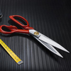 Hard Steel Kırmızı Saplı Paslanmaz Çelik Somunlu 10inç Makas / HS-1104 (10)