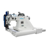 JACK JK-T9280D-53-KSH-ECV-K 3 İğne  Zincir Dikiş Kollu  Makinesi (3,2mm) Kot Kot Palet Merdaneli
