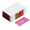 Saip T-End Micro İnce Nylon Fosforlu Kılçıklar Nano Teknoloji (7mm-10.000 Adet) Pembe
