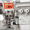 Siruba 4 İplik Triko Overlok Makinesi 747K-514M7-25/BK1