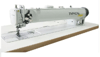 Typical GC-20666-L25 Çift Papuç Çift İğne Kilit Dikiş Makinesi, Ayak Transportlu, Direct Drive, Ayak Kaldırmalı, İplik Kesmeli, Kafadan Motorlu