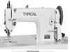 Typical Gc0303 Ayak Transportlu Büyük Mekik Tek İğne Düz Dikiş Makinası (Çift Papuç) (Adım Ayarı:12Mm)